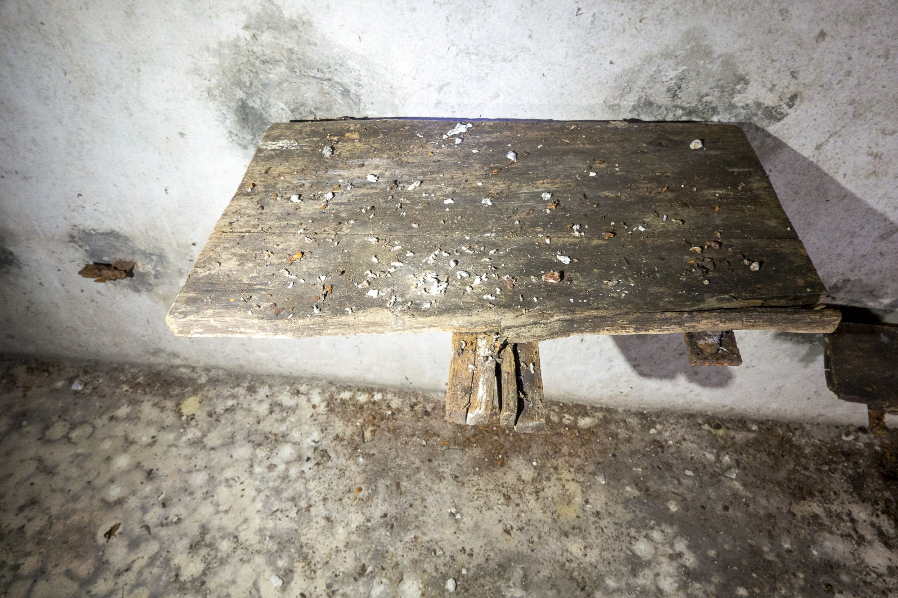 Ligne Maginot - BICHEL - (Central téléphonique d'observation) - Tablette dans le central - Michel Teiten