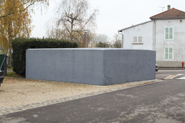 Ligne Maginot - CB73-B - CATTENOM EST - (Blockhaus pour canon) - Vue générale du blockhaus, dont les accès ont été murés. - www.arnaultjl-photo.com