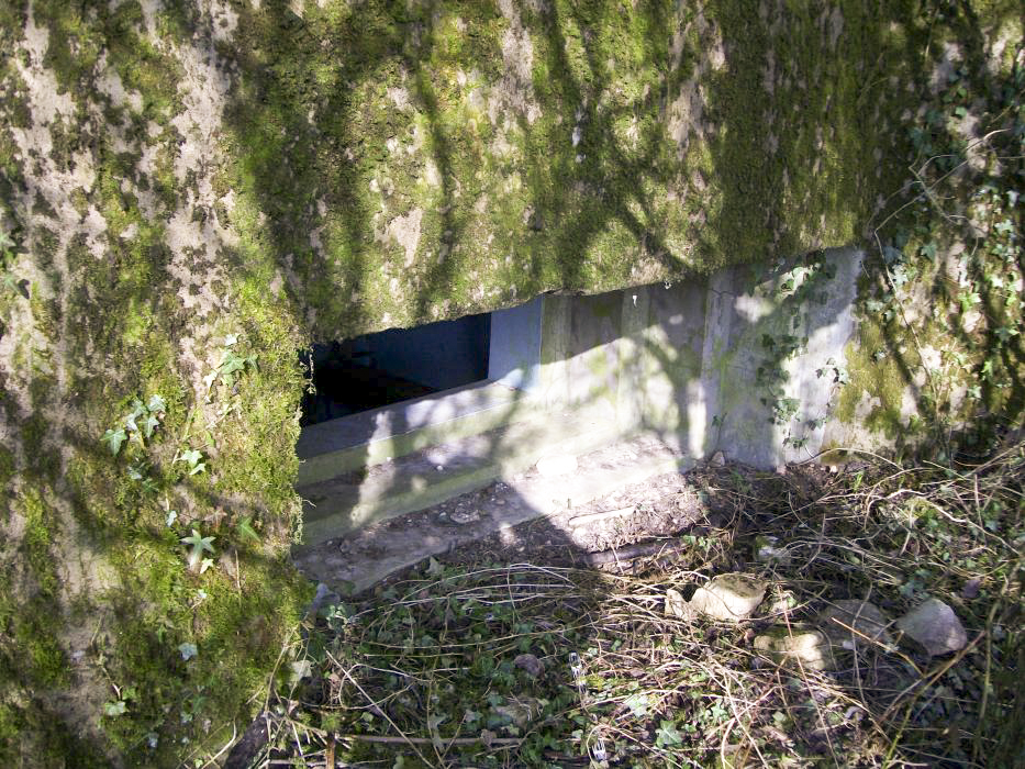 Ligne Maginot - CB113 - BOYERT 3 - (Blockhaus pour canon) - Vue extérieure