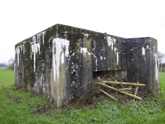 Ligne Maginot - CB130 - GRABER - (Blockhaus pour canon) - 