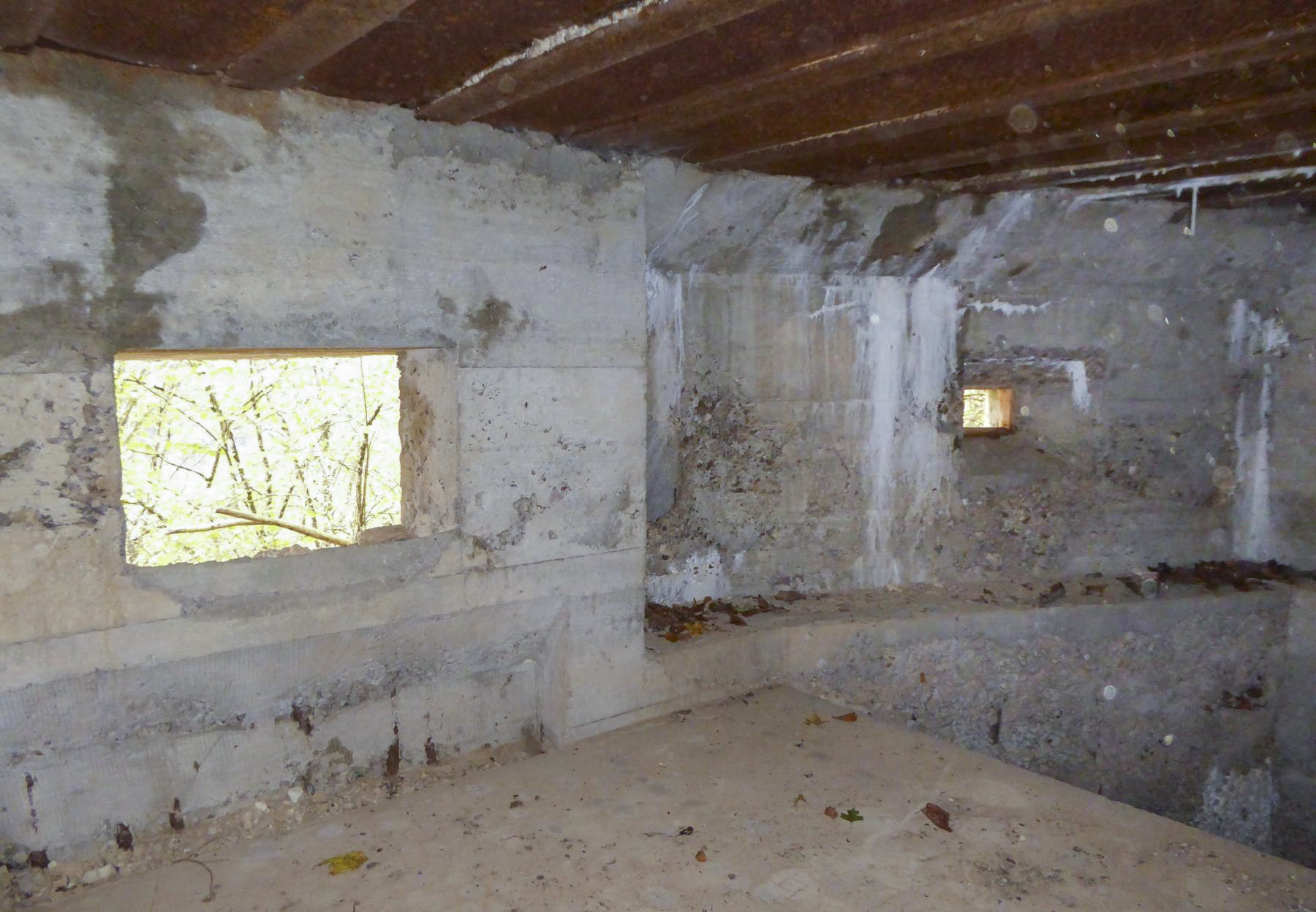 Ligne Maginot - CHARMAUVILLERS - (Blockhaus pour canon) - La chambre de tir - François VILLARS