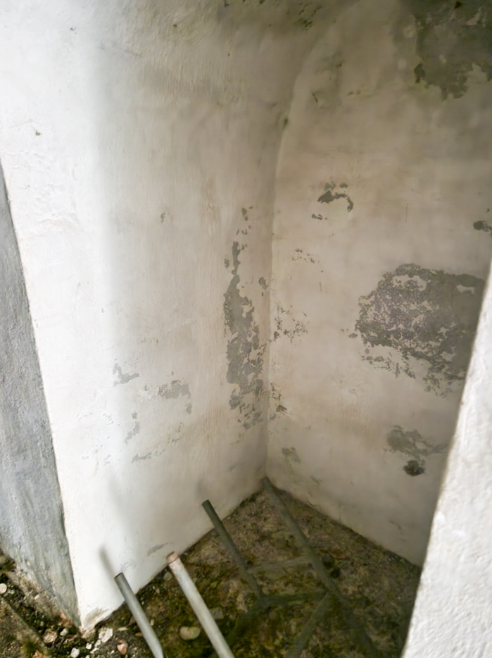 Ligne Maginot - CASTEL VIEIL - (Ouvrage d'infanterie) - Bloc 1
Première alvéole de stockage sur la droite  - Stuart ANDRE