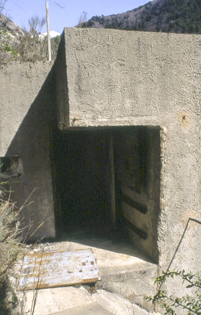 Ligne Maginot - CASTEL VIEIL - (Ouvrage d'infanterie) - Entrée du bloc 2