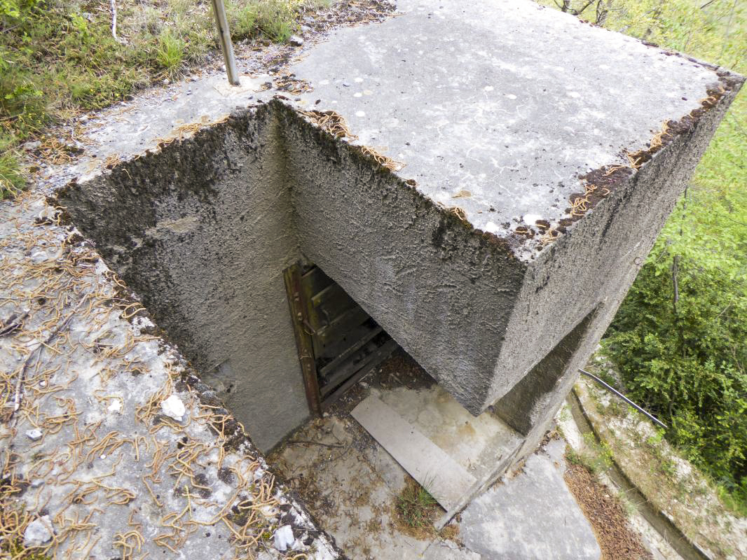 Ligne Maginot - CASTEL VIEIL - (Ouvrage d'infanterie) - Bloc 2
Entrée Nord