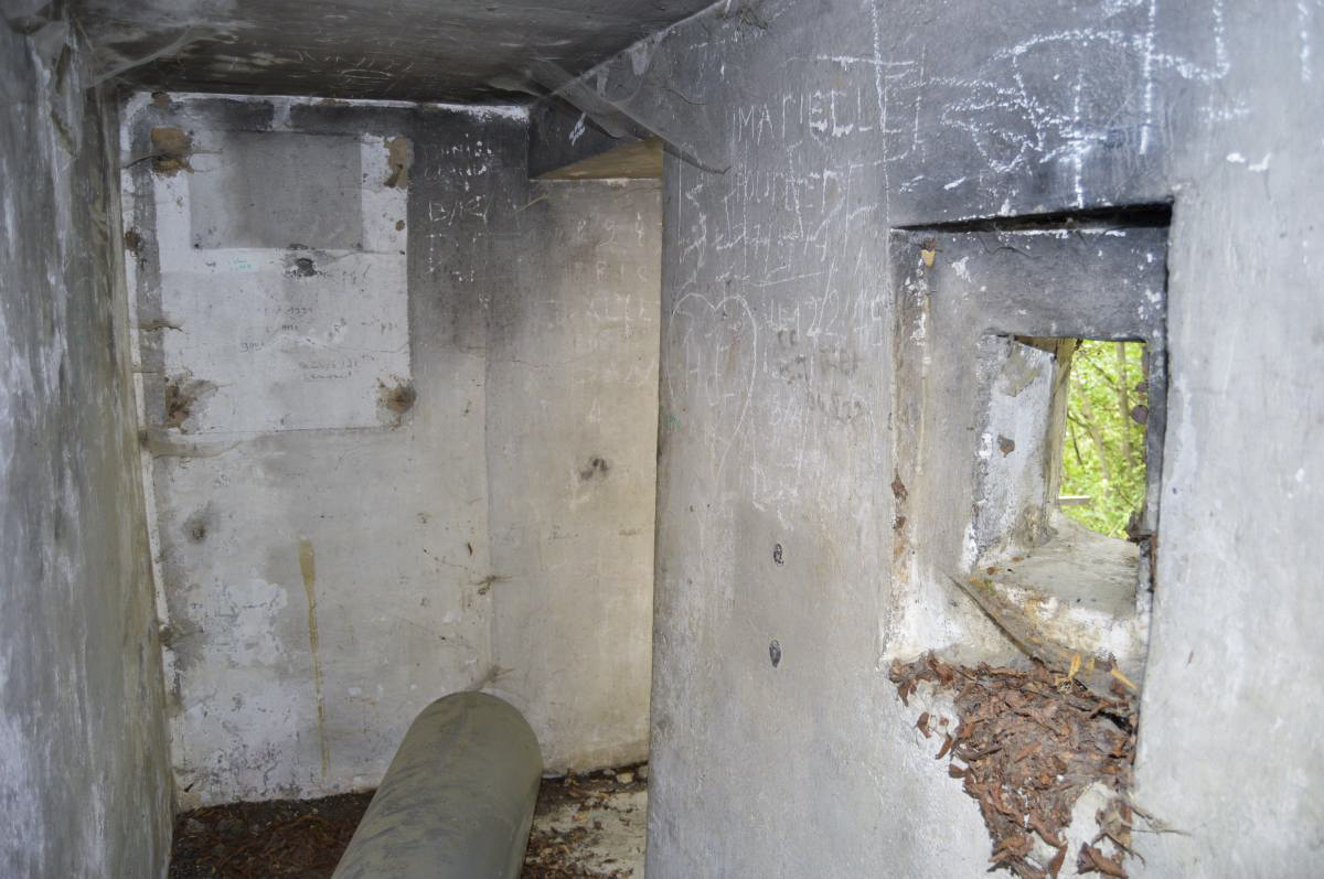 Ligne Maginot - CASTEL VIEIL - (Ouvrage d'infanterie) - Bloc 2
Entrée nord