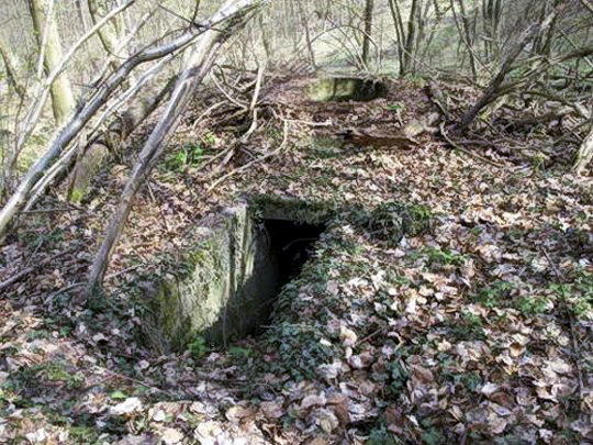 Ligne Maginot - CT25 - (Cuve pour arme d'infanterie) - 