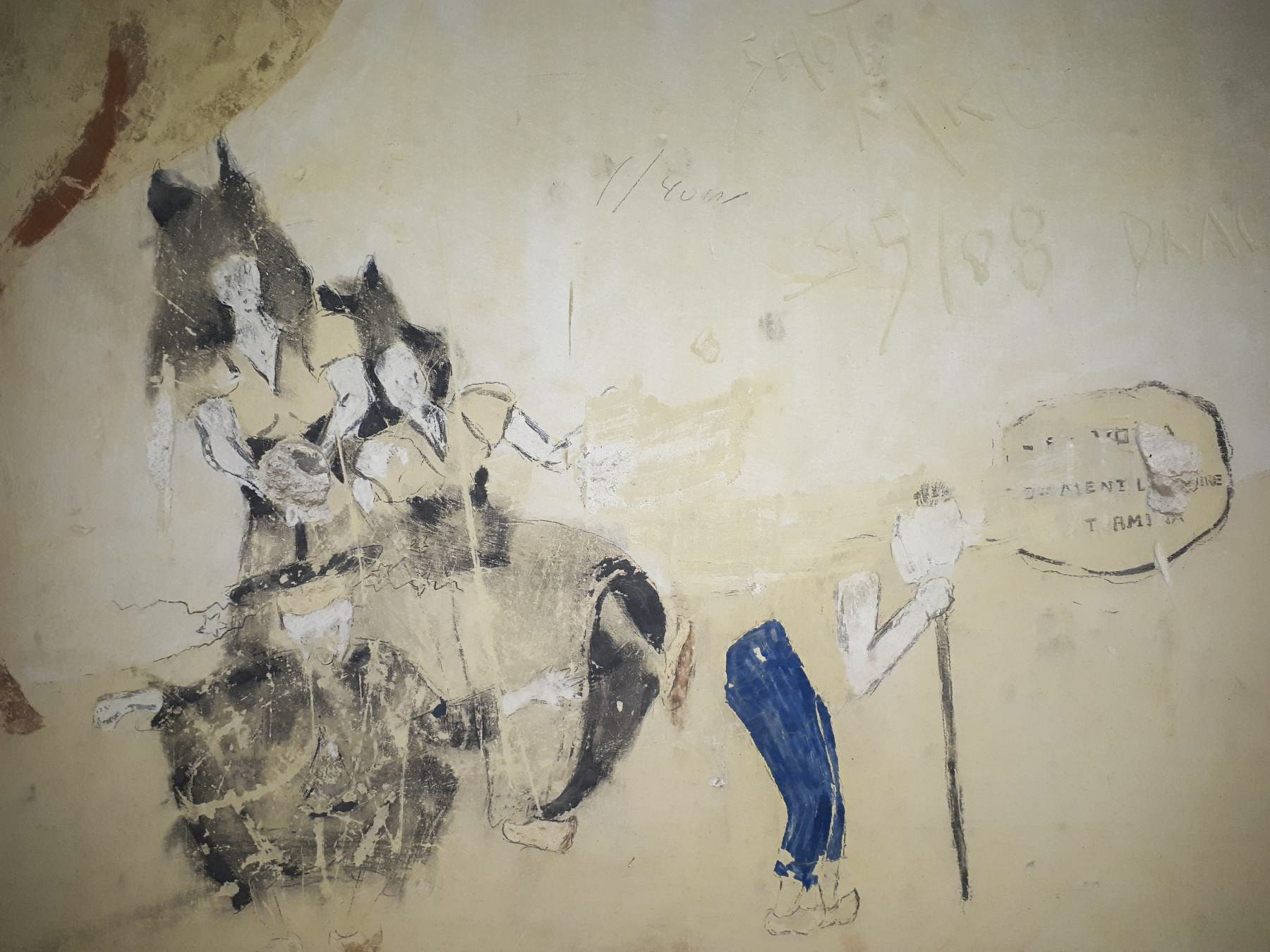 Ligne Maginot - LEMBACH - (Camp de sureté) - Fresque comique 'les alsaciennes' - Gregory Fuchs