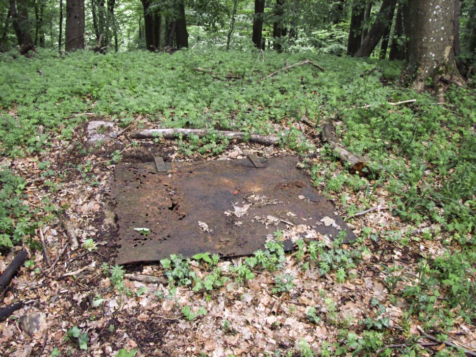 Ligne Maginot - Trappe de la chambre de coupure - 