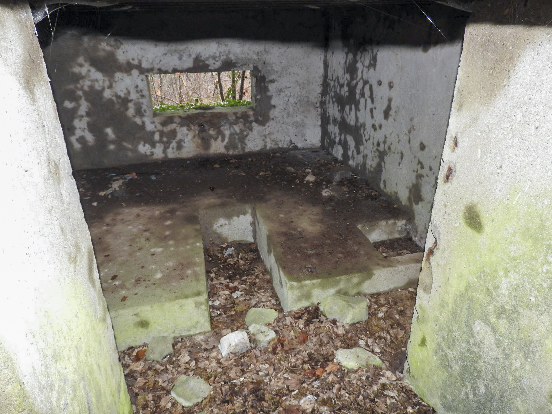 Ligne Maginot - BB376 - (Blockhaus pour canon) - La chambre de tir pour un canon de 25 anti-char. - STENGER Mathieu