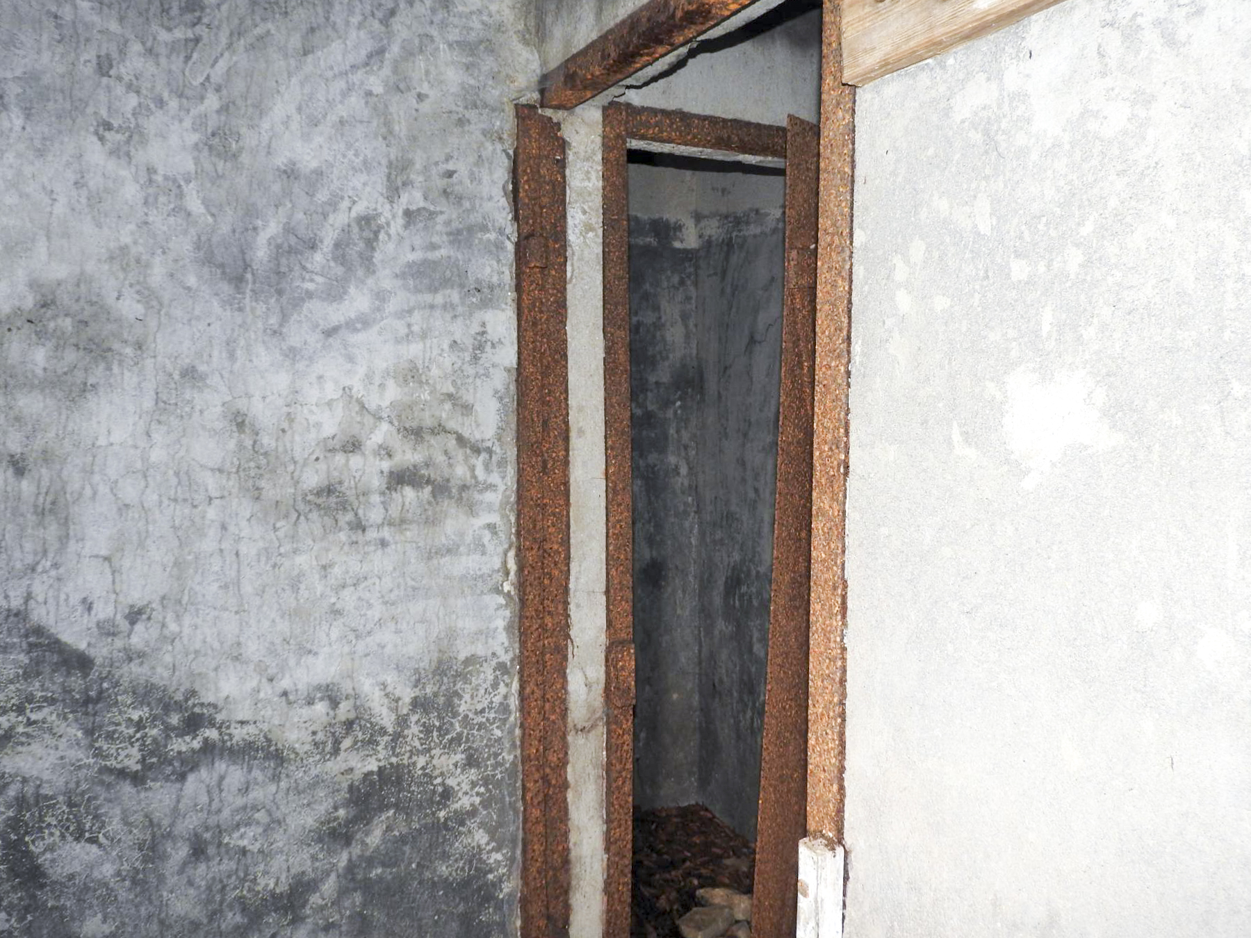 Ligne Maginot - BOIS DE KLANG (CM9 - III/164° RIF) - (PC de Sous-Quartier) - L'accès à l'issue de secours. - STENGER Mathieu