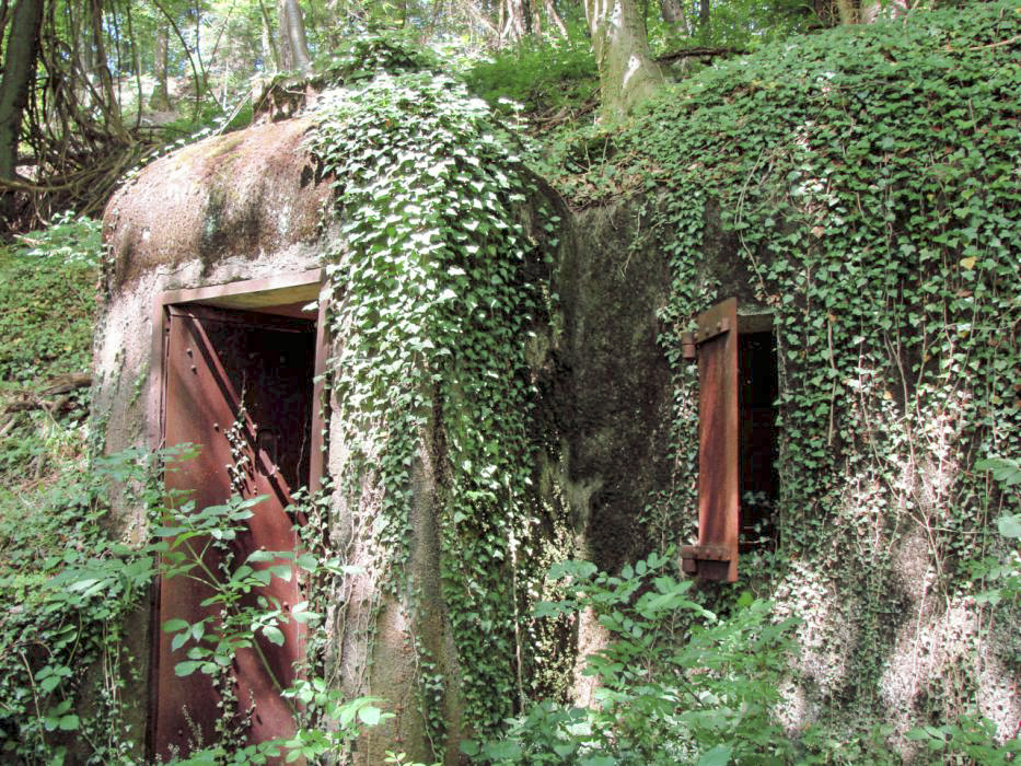 Ligne Maginot - HELLING - (QUARTIER HELLING - II/164° RIF) - (PC de Quartier) - La première entrée