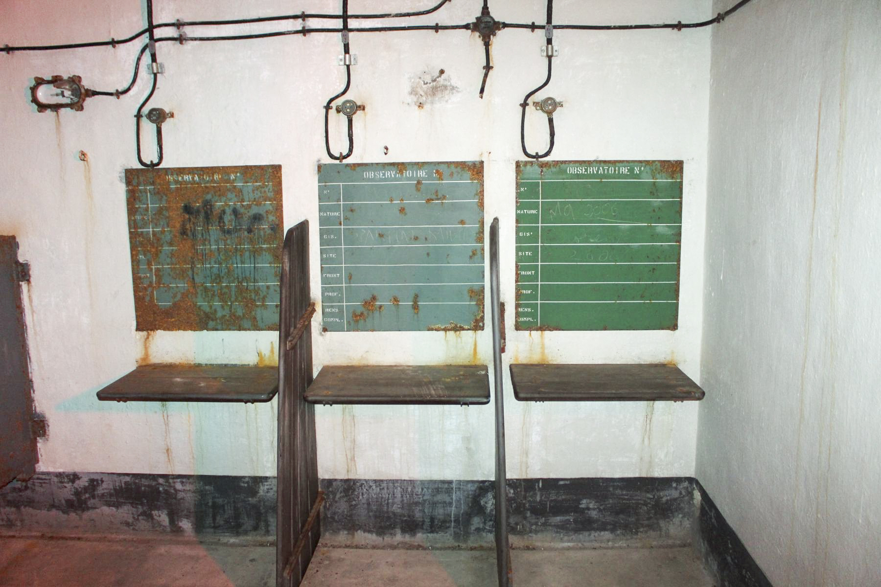 Ligne Maginot - CASTILLON (CN) - EO8 - (Ouvrage d'artillerie) - Le PC  - Stuart ANDRE