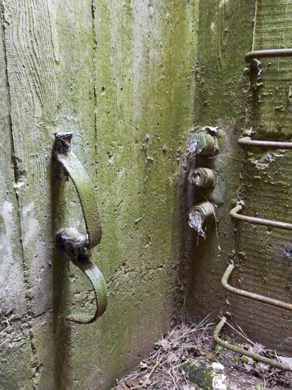 Ligne Maginot - HOMBOURG-BUDANGE - (Central téléphonique isolé) - Entrées de cables
