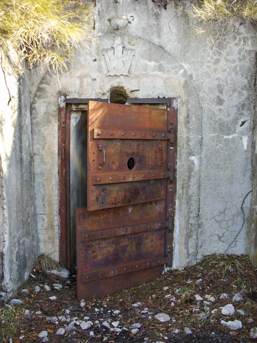 Ligne Maginot - PIERRE POINTUE (Ouvrage d'infanterie) - Porte du bloc 2