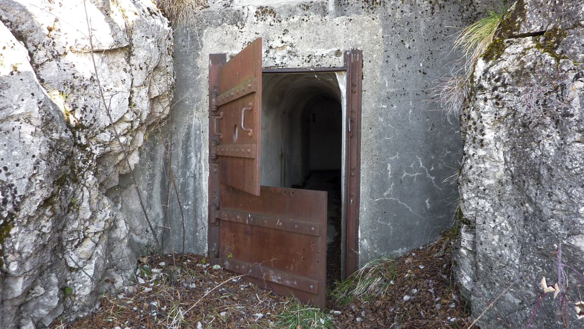 Ligne Maginot - PIERRE POINTUE - (Ouvrage d'infanterie) - Entrée Nord