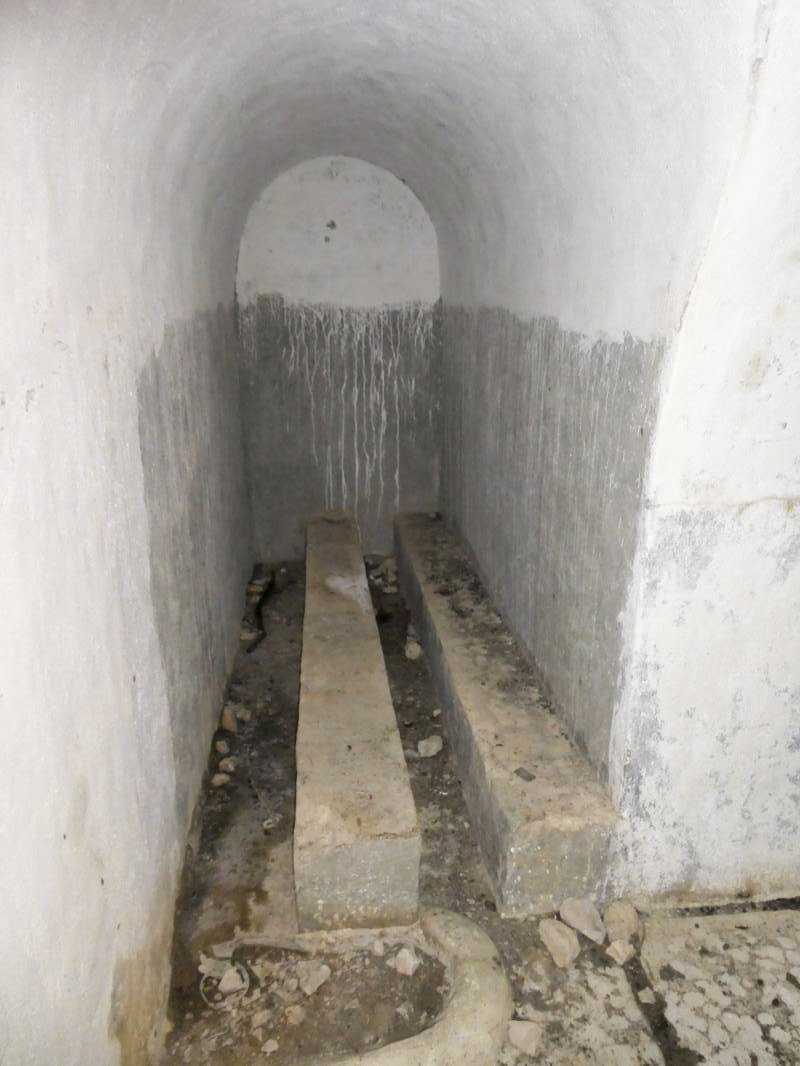 Ligne Maginot - PIERRE POINTUE - (Ouvrage d'infanterie) - Casernement
Support citerne d’eau