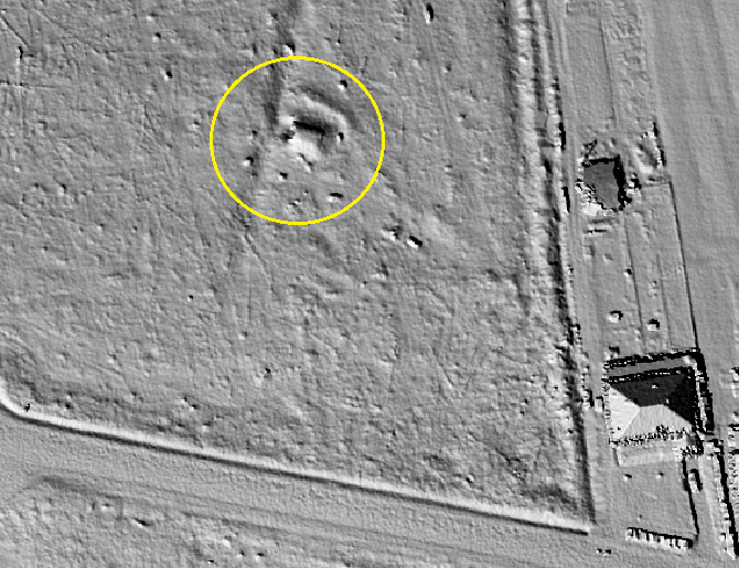 Ligne Maginot - DIEFENBACH - (Abri) - L'abri en vue lidar. - Jean-Michel Jolas