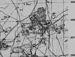 Ligne Maginot - Cartes allemandes de la ligne Maginot - Extrait de la liste 3211 - Longuyon,
Ouvrage de Latiremont

