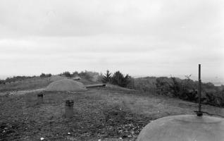 Ligne Maginot - GUENTRANGE (FESTE DE) - (Ouvrage d'artillerie) - Les troupes américaines utilisent l'ouvrage 
L'une des batteries de l'ouvrage