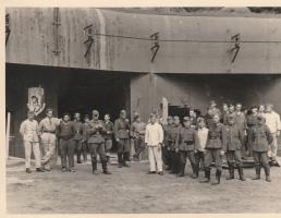 Ligne Maginot - MICHELSBERG - A22 - (Ouvrage d'artillerie) - L'entrée munitions après l'armistice en juin 1940