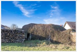 Ligne Maginot - LORENTZEN - (Blockhaus de type indéterminé) - L'arrière du blockhaus avec son camouflage naturel.