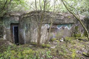 Ligne Maginot - Blockhaus Bb6 - Entrée et flanquement droit