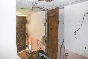 Ligne Maginot - BB37 - (Blockhaus pour canon) - La porte de séparation de la chambre de tir canon
