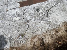 Ligne Maginot - BAISSE DE SCUVION 7 - (Abri) - Casernement (graffiti)