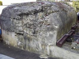 Ligne Maginot - H9 - BALTZENHEIM CENTRE - (Blockhaus pour arme infanterie) - Vue de l'arrière coté droit Sud