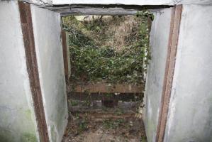 Ligne Maginot - BB212 - GALBERG EST - (Blockhaus pour canon) - L'entrée du matériel