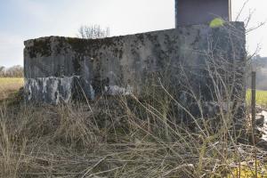 Ligne Maginot - KAUDERHECK - (Blockhaus pour canon) - Vue coté créneau
