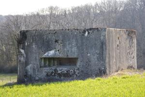 Ligne Maginot - VEILLERBERG - (Blockhaus pour canon) - Vue d'ensemble du blockhaus