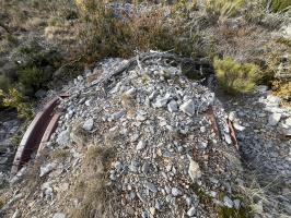 Ligne Maginot - LA PINEA - (Observatoire d'artillerie) - L'abri des observateurs