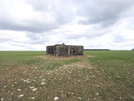 Ligne Maginot - HOCHWAELDEN EST - (Blockhaus pour canon) - Le blockhaus