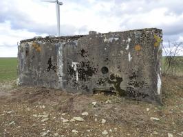 Ligne Maginot - HOCHWAELDEN EST - (Blockhaus pour canon) - L'entrée hommes remblayée.