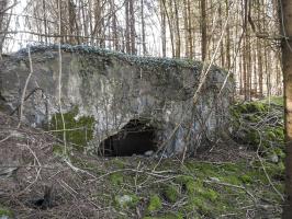 Ligne Maginot - MUEHLENBACH 4 - (Blockhaus pour canon) - La façade de tir.