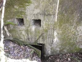 Ligne Maginot - MUEHLENBACH 5 - (Blockhaus pour arme infanterie) - L'entrée du blockhaus.