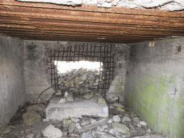 Ligne Maginot - MUEHLENBACH 6 - (Blockhaus pour canon) - La chambre de tir pour un canon de 25 AC.