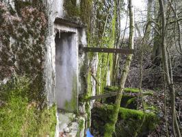 Ligne Maginot - ALTCOUPE NORD - (Blockhaus pour canon) - L'entrée latérale pour les hommes.
