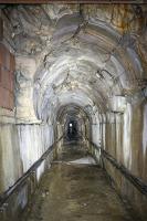 Ligne Maginot - LEMBACH - (Ouvrage d'infanterie) - Bloc d'entrée et issue de secours
Galerie endommagée par les essais de destruction allemands
