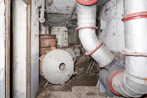 Ligne Maginot - LEMBACH - (Ouvrage d'infanterie) - Bloc 2
Filtre à air et ventilation
