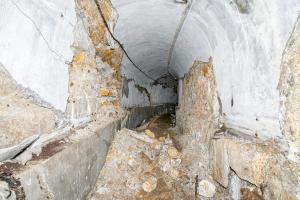 Ligne Maginot - BOVENBERG - A27 - (Ouvrage d'infanterie) - Les galeries souffrant de la présence d'anhydrite dans les terrains avoisinants