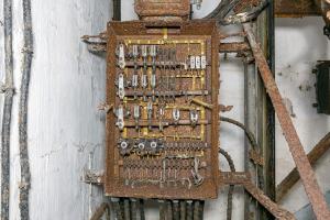 Ligne Maginot - BOVENBERG - A27 - (Ouvrage d'infanterie) - Bloc 1
Boîtier de commande du monte-charge