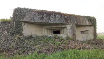 Ligne Maginot - BETTELSTOCK - (Blockhaus pour canon) - Façade de la chambre de tir