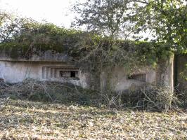 Ligne Maginot - BETTELSTOCK (Blockhaus pour canon) - Façade de la chambre de tir