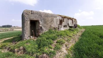 Ligne Maginot - BETTELSTOCK - (Blockhaus pour canon) - Façade arrière