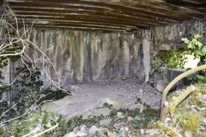 Ligne Maginot - RICHTOLSHEIM 2 - (Blockhaus pour canon) - Vue intérieure.
Plate-forme pour le canon anti-char 