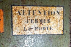 Ligne Maginot - SCHIESSECK - (Ouvrage d'artillerie) - Entrée munitions