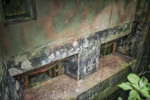 Ligne Maginot - SCHIESSECK - (Ouvrage d'artillerie) - Bloc 4
Les deux créneaux pour mortiers de 81.