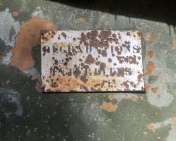 Ligne Maginot - GRAND HOHEKIRKEL - (Ouvrage d'artillerie) - L'entrée munitions
 'Degradations Interdites'